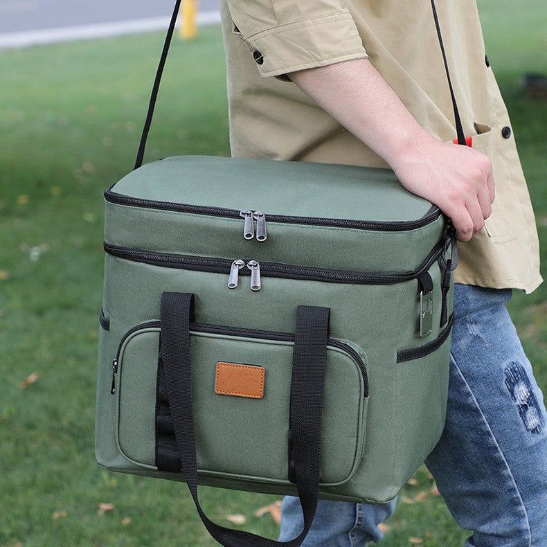 Thickened High-capacity Outdoor Camping And Picnic Bag
