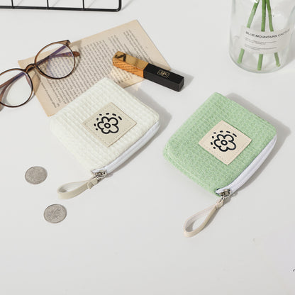 Japanese-style Minimalist And Compact Summer Flower Wristlet