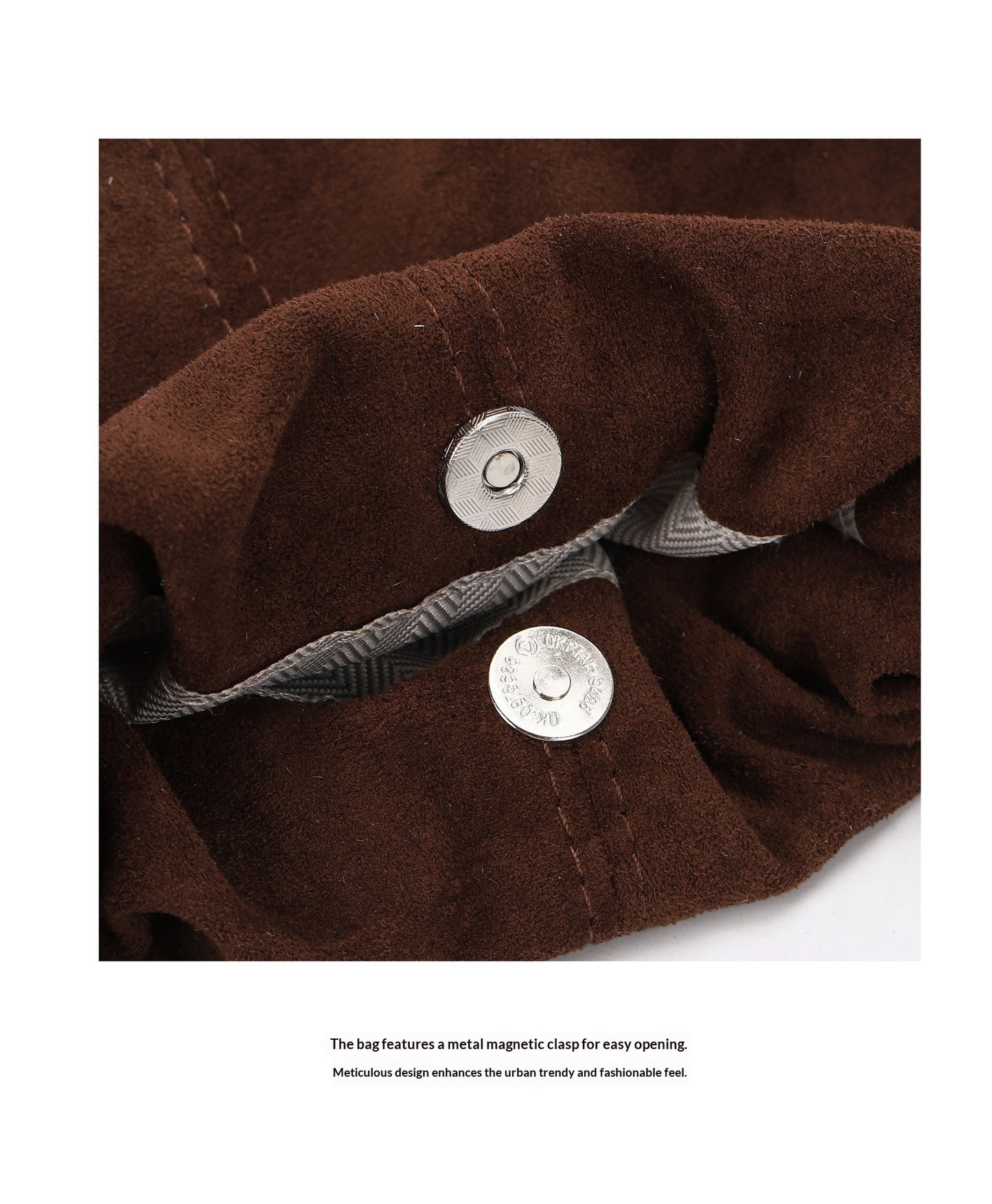 Rare Suede-look Bag For Women